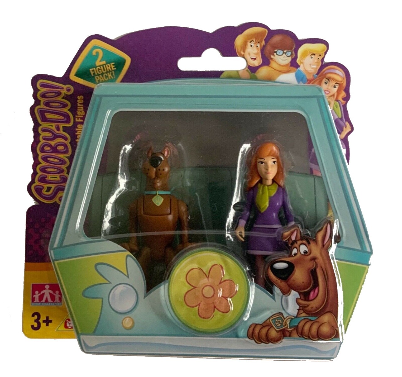 Set 2 figurine Scooby-Doo! 7 cm - poza 3