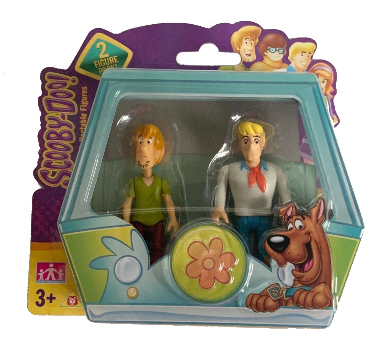 Set 2 figurine Scooby-Doo! 7 cm - poza 4