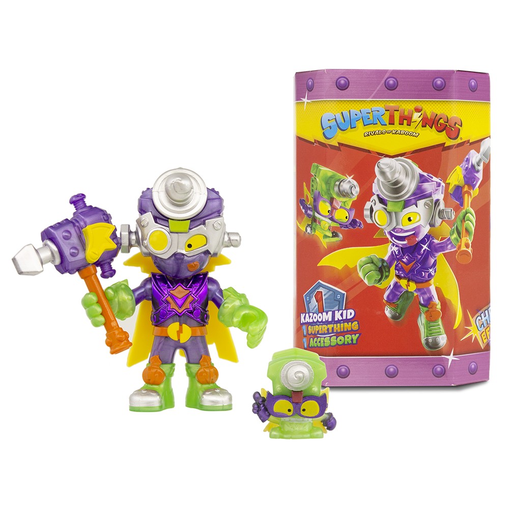 Set 2 figurine SuperThings Rescue Force Kazoom Kid - poza 3