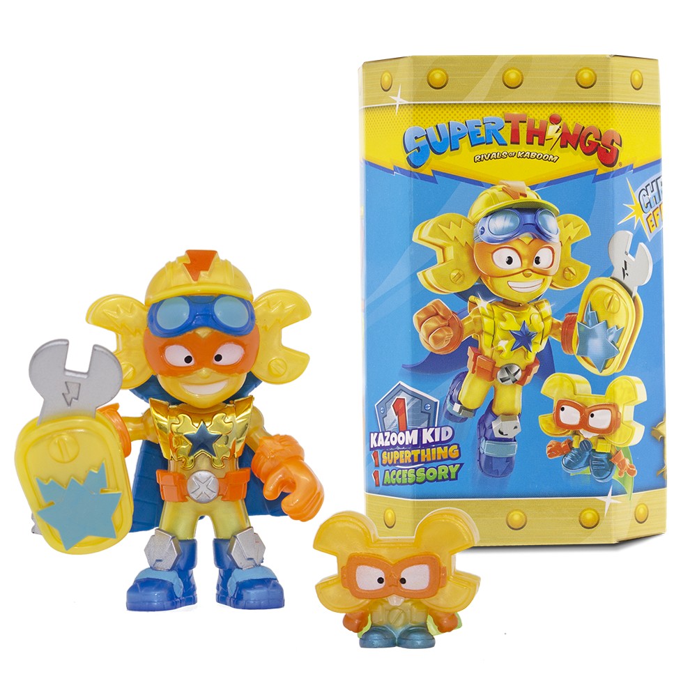 Set 2 figurine SuperThings Rescue Force Kazoom Kid - poza 4