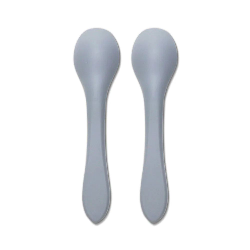 Set 2 linguri de silicon Lorelli Natural Gri - poza 2