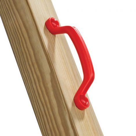 Set 2 manere de prindere handgrips pentru spatii de joaca, rosii, KBT Smart-Line - poza 2
