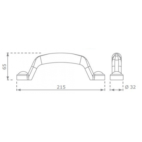 Set 2 manere de prindere handgrips pentru spatii de joaca, rosii, KBT Smart-Line - poza 3