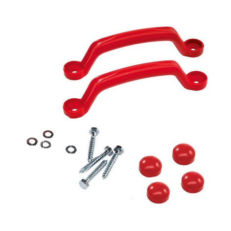 Set 2 manere de prindere handgrips pentru spatii de joaca, rosii, KBT Smart-Line - poza 4