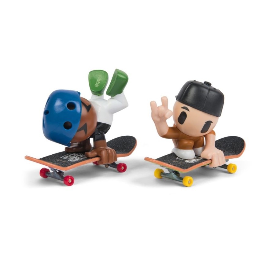 Set 2 mini skateboard cu figurina Tech Deck Sk8Crew Deluxe 6071061 - poza 1