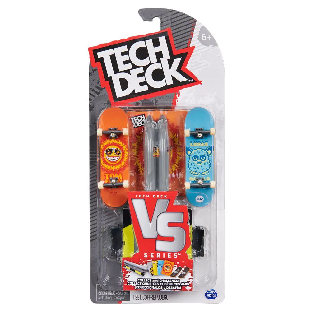 Set 2 mini skateboard cu rampa Tech Deck - poza 1
