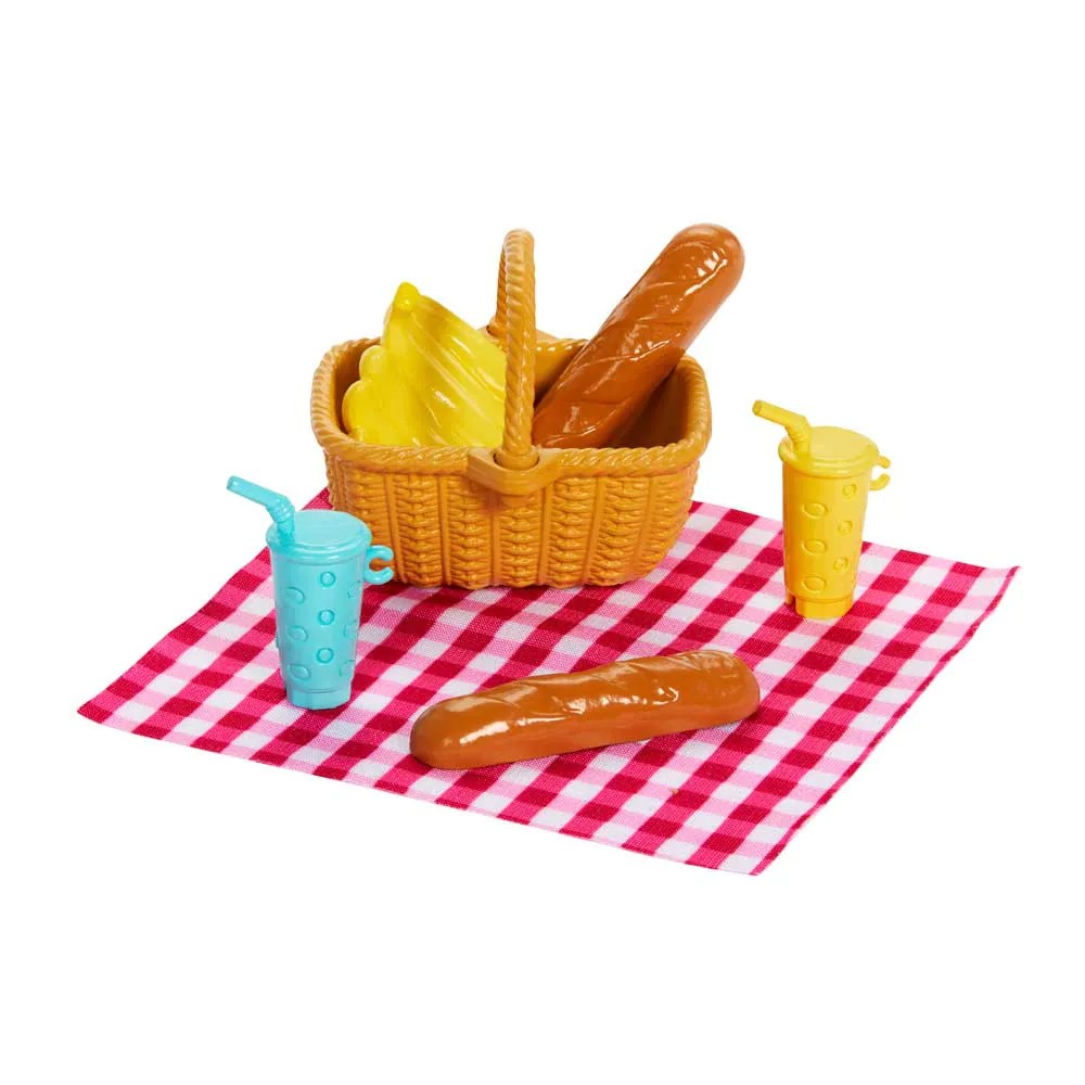 Set 2 papusi Barbie Malibu si Chelsea la Picnic - poza 4