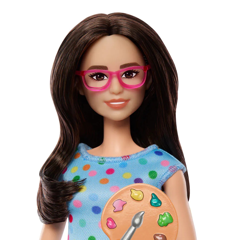 Set 2 papusi cu accesorii Barbie Careers Terapie prin Arta - poza 3