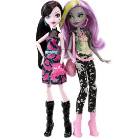 Set 2 papusi - Draculaura si Moanica - Welcome to Monster High - poza 4