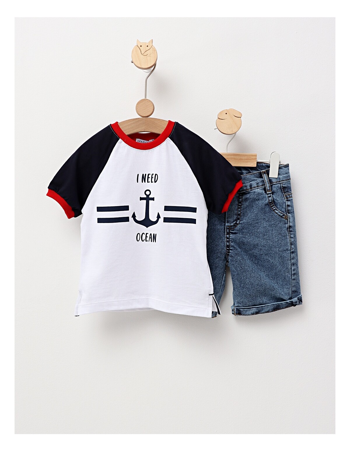 Set 2 piese \ I need ocean\ alb