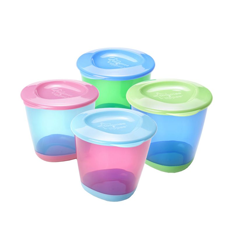 Set 2 recipiente pentru mancare Tommee Tippee 4 luni+ - poza 4