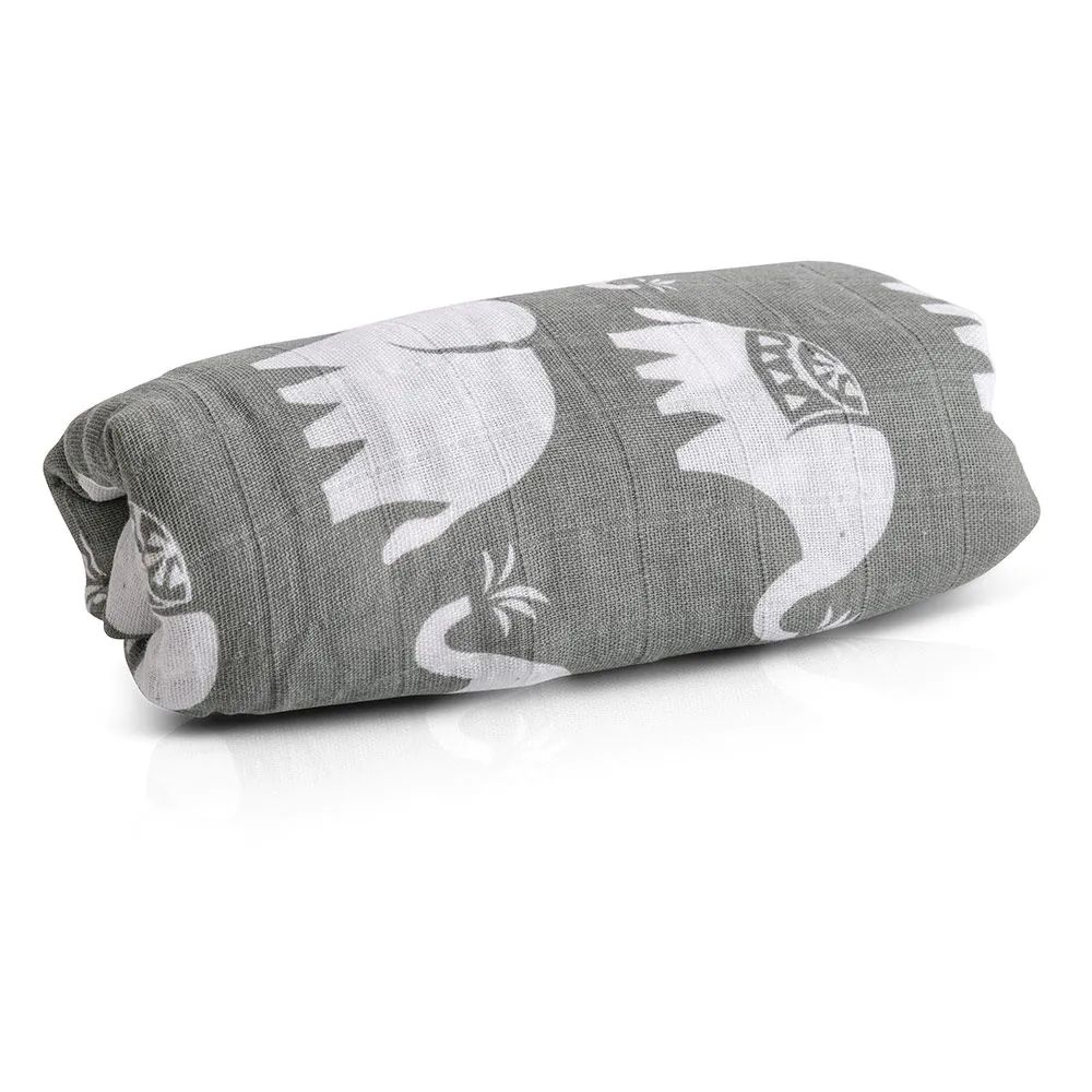 Set 2 scutece muselina cu cleme de prindere Cangaroo 120 x 120 Aimy - poza 2