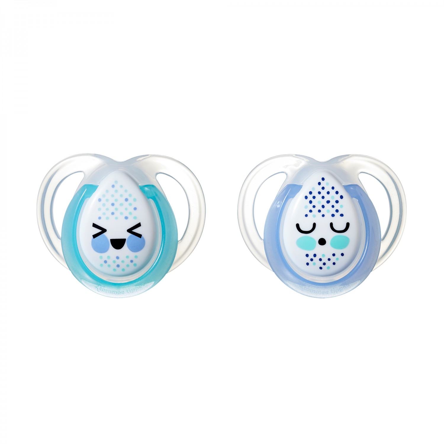 Set 2 suzete ortodontice Tommee Tippee Night 0-6 luni - poza 2