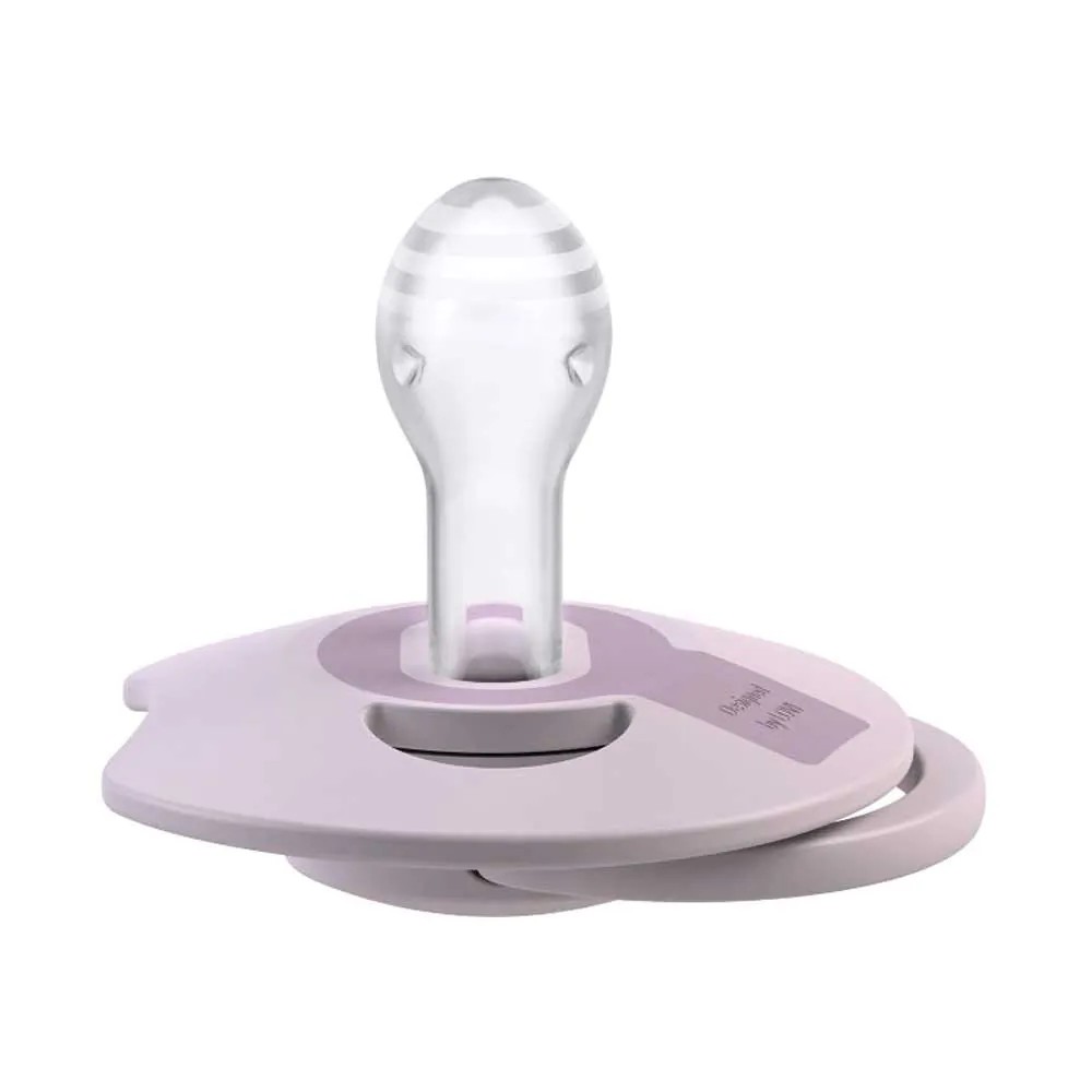 Set 2 suzete silicon Lovi Dynamic Prime 6-18 luni Lilac - poza 3