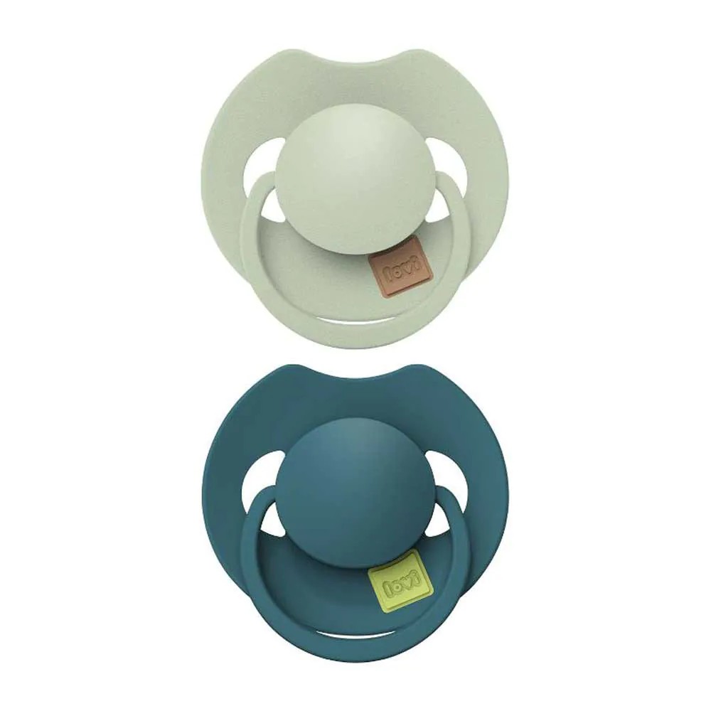 Set 2 suzete silicon Lovi Dynamic Prime 6-18 luni Pistachio - poza 1