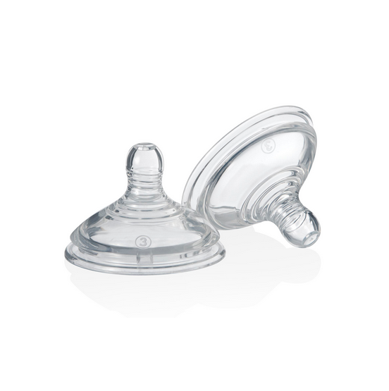 Set 2 tetine anti-colici cu debit rapid Tommee Tippee 6 luni + - poza 1
