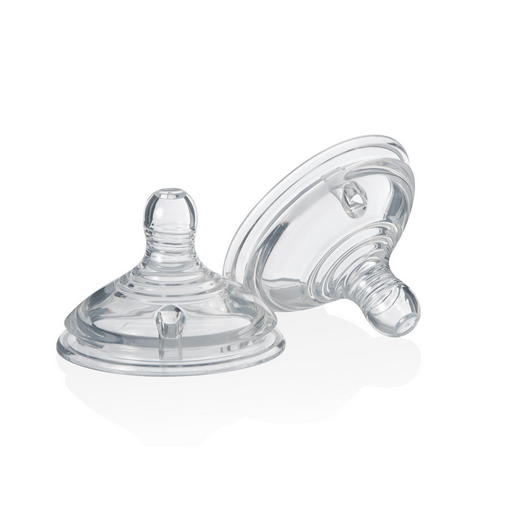 Set 2 tetine cu debit mediu Tommee Tippee Easy Vent 3 luni + - poza 2