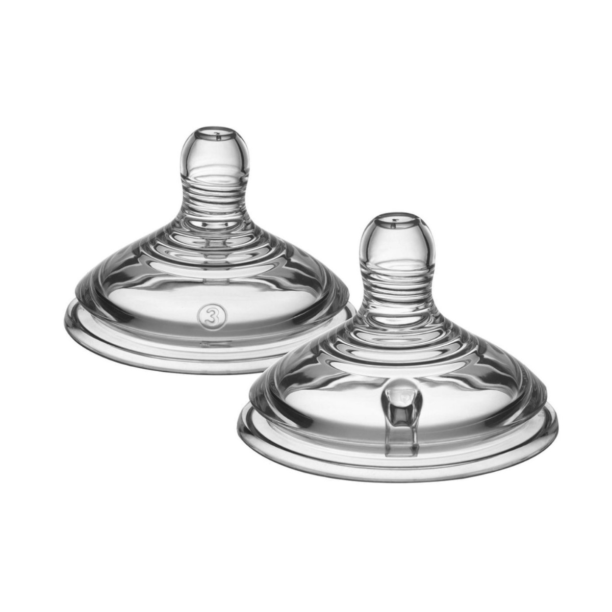 Set 2 tetine cu debit Rapid Tommee Tippee Easy Vent 6 luni + - poza 2