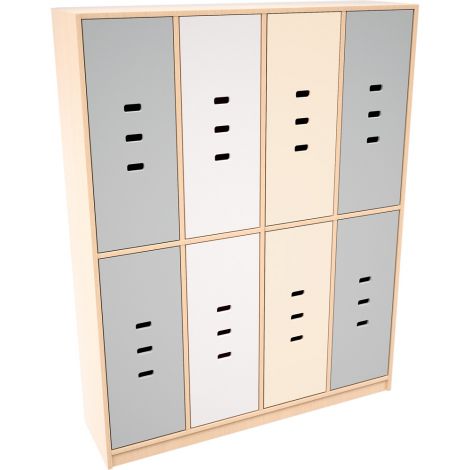 Set 2 Usi Bej Pentru Vestiar Rainbow - poza 2
