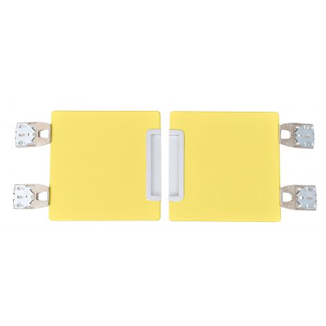 Set 2 usi galbene pentru vestiar Quadro