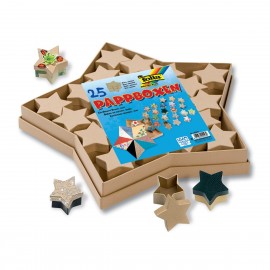 Set 25 cutii Steluta natur - poza 3