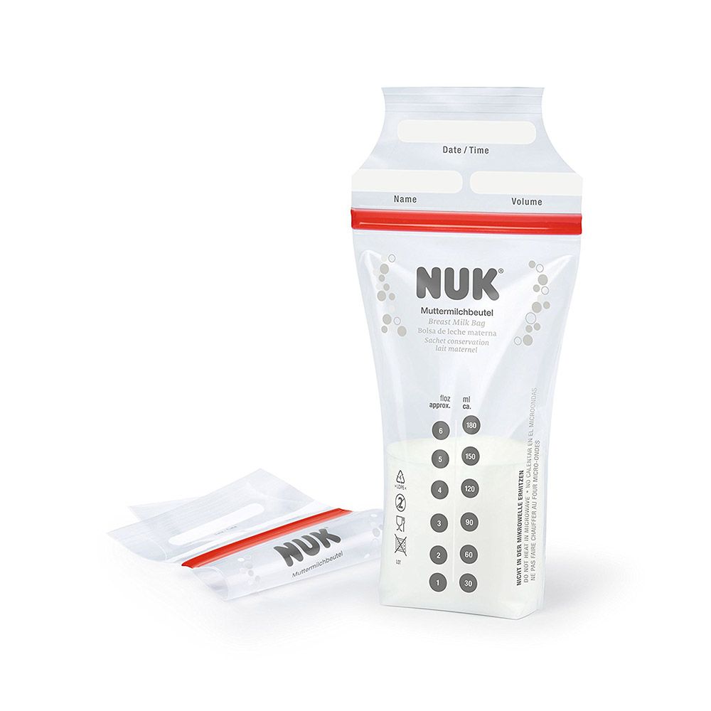 Set 25 pungi lapte matern 180 ml Nuk - poza 1