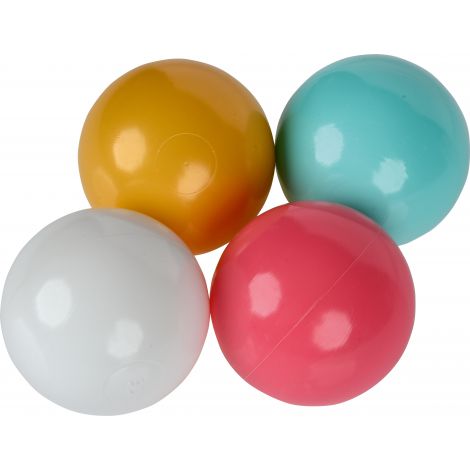 Set 250 bile culoarea mierii pentru piscina cu bile - poza 4