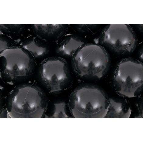 Set 250 bile negre pentru piscina cu bile - poza 1