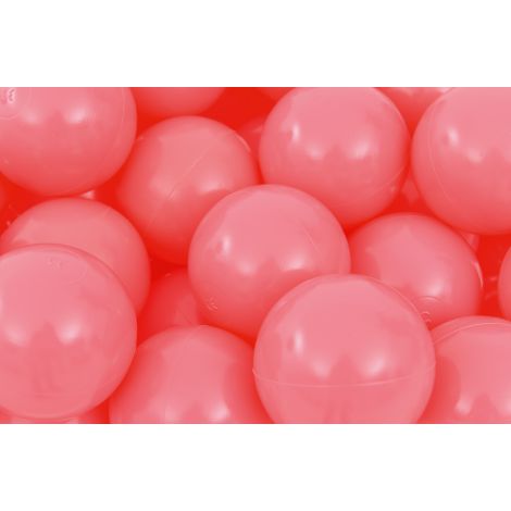 Set 250 bile roz prafuit pentru piscina cu bile - poza 1