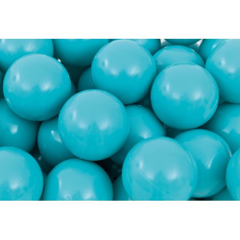 Set 250 bile turcoaz pentru piscina cu bile - poza 1