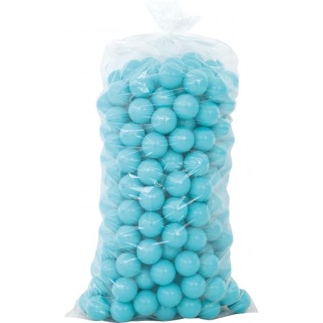 Set 250 bile turcoaz pentru piscina cu bile - poza 3