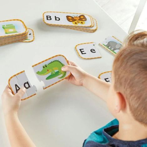 Set 26 de puzzle-uri alfabet (3 piese) - poza 2