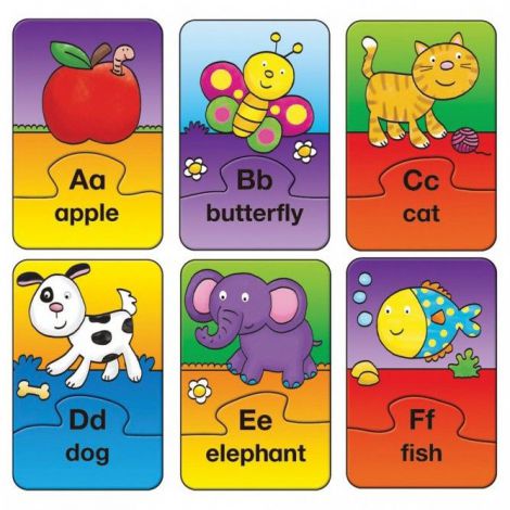 Set 26 de puzzle-uri alphabet (2 piese) - poza 2