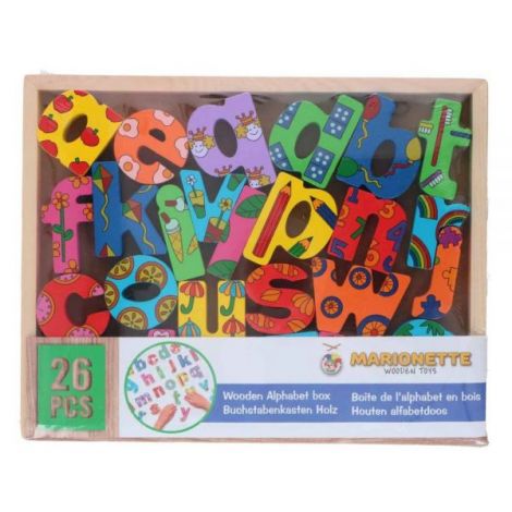 Set 26 litere din lemn Marionette - poza 2