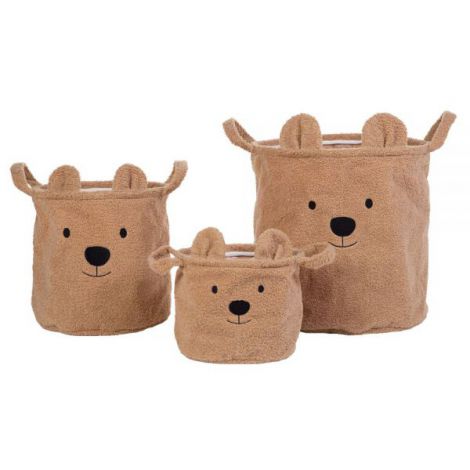 Set 3 cosuri depozitare Childhome Teddy - poza 1