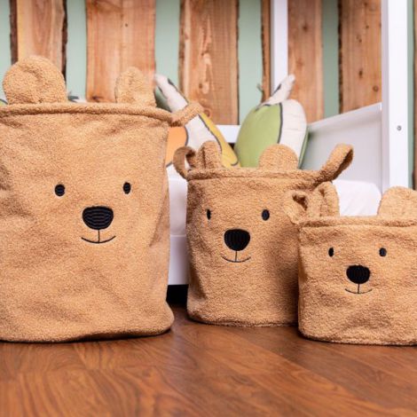 Set 3 cosuri depozitare Childhome Teddy - poza 3