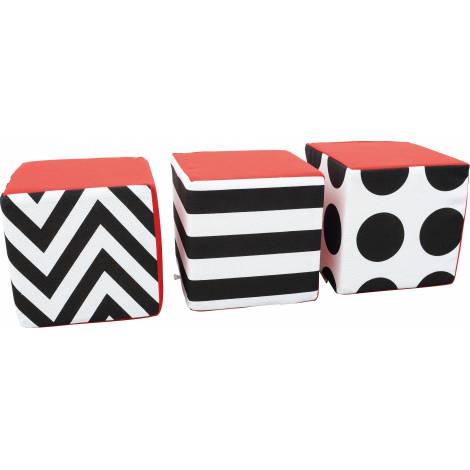Set 3 cuburi senzoriale Contrast 101665 - poza 1
