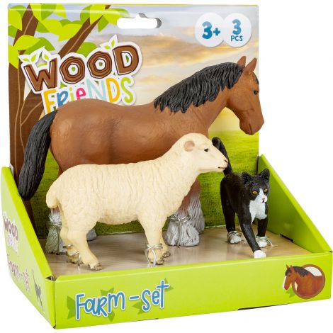 Set 3 figurine Animale de la Ferma - poza 1