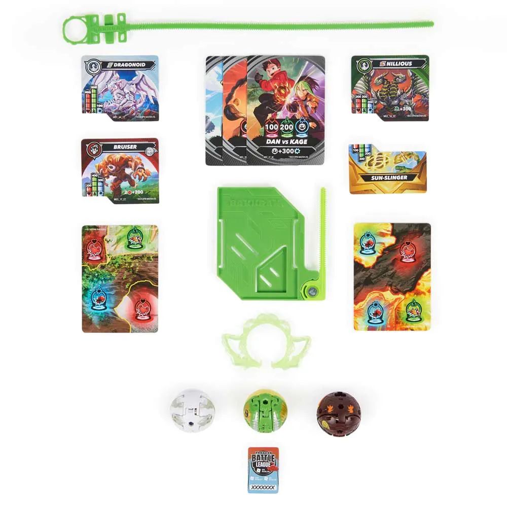 Set 3 figurine Bakugan Special Attack Nillious - poza 1