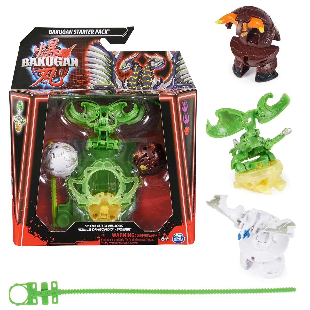 Set 3 figurine Bakugan Special Attack Nillious - poza 2