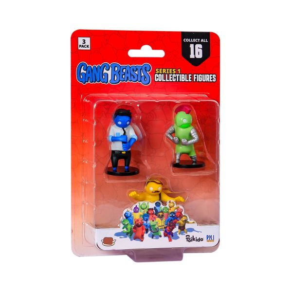Set 3 figurine Gang Beasts Seria 1 - poza 3