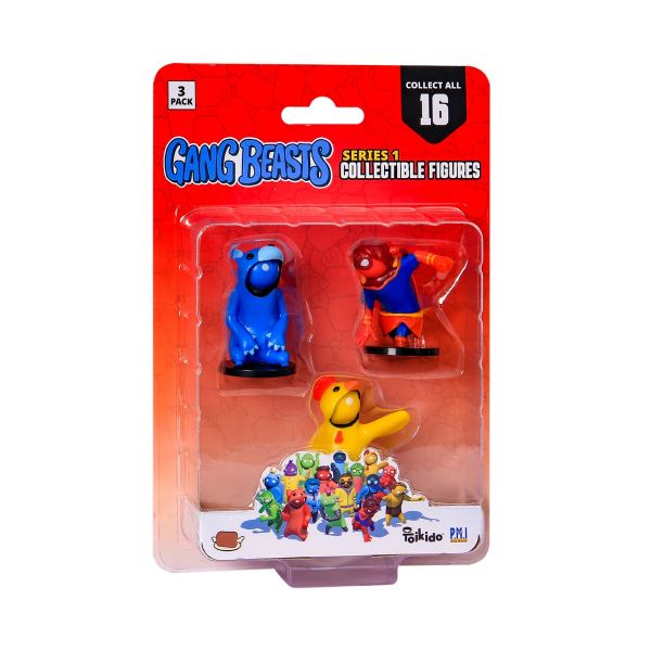 Set 3 figurine Gang Beasts Seria 1 - poza 4