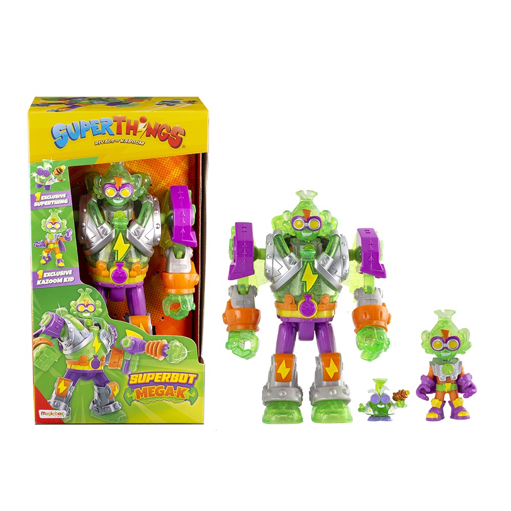 Set 3 figurine SuperThings Superbot Mega-K - poza 2