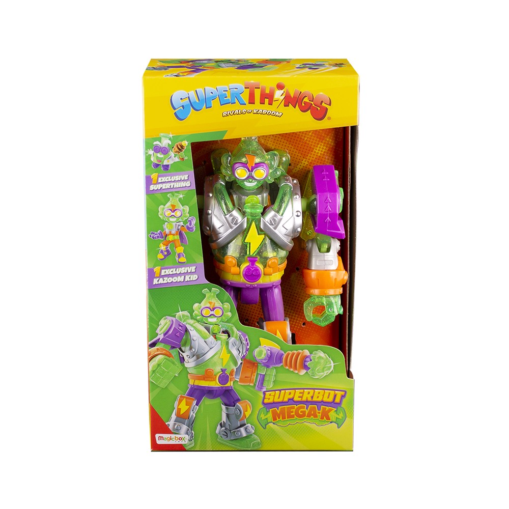 Set 3 figurine SuperThings Superbot Mega-K - poza 5
