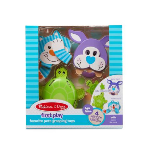 Set 3 jucarii pentru motricitate Animale de companie - Melissa & Doug - poza 4