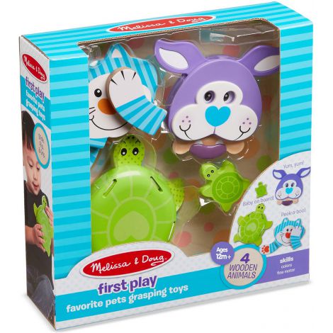 Set 3 jucarii pentru motricitate Animale de companie - Melissa & Doug - poza 5