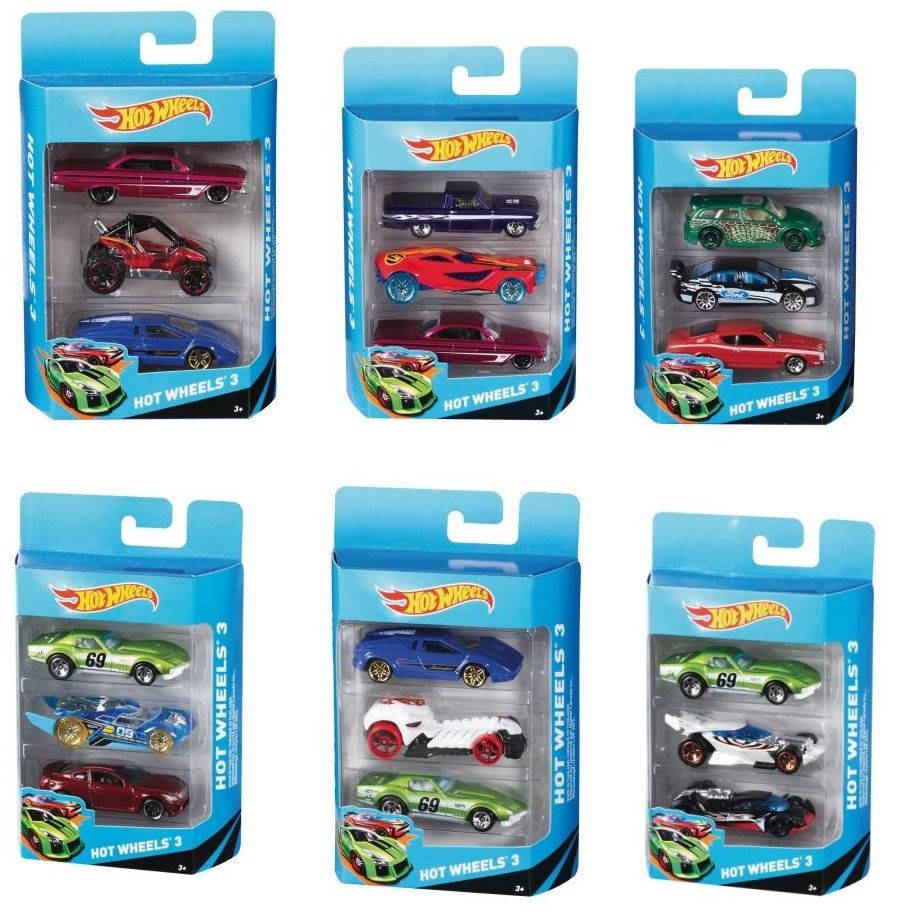 Set 3 masinute Hot Wheels diverse modele - poza 2