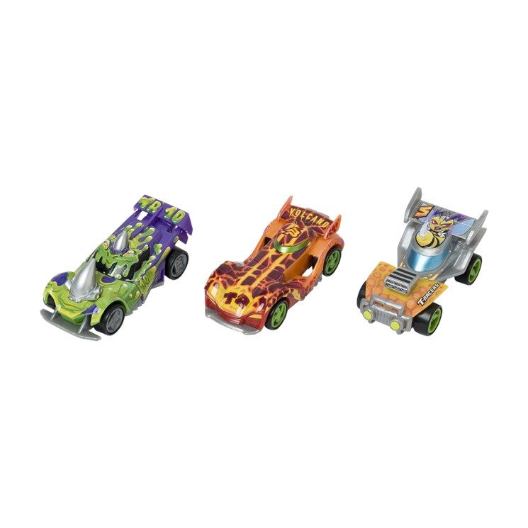 Set 3 masinute T-Racers Mix N Race Diverse Modele - poza 4