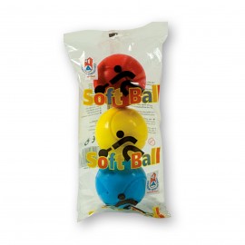 Set 3 mingi burete 7 cm PS - Androni Giocattoli - poza 2