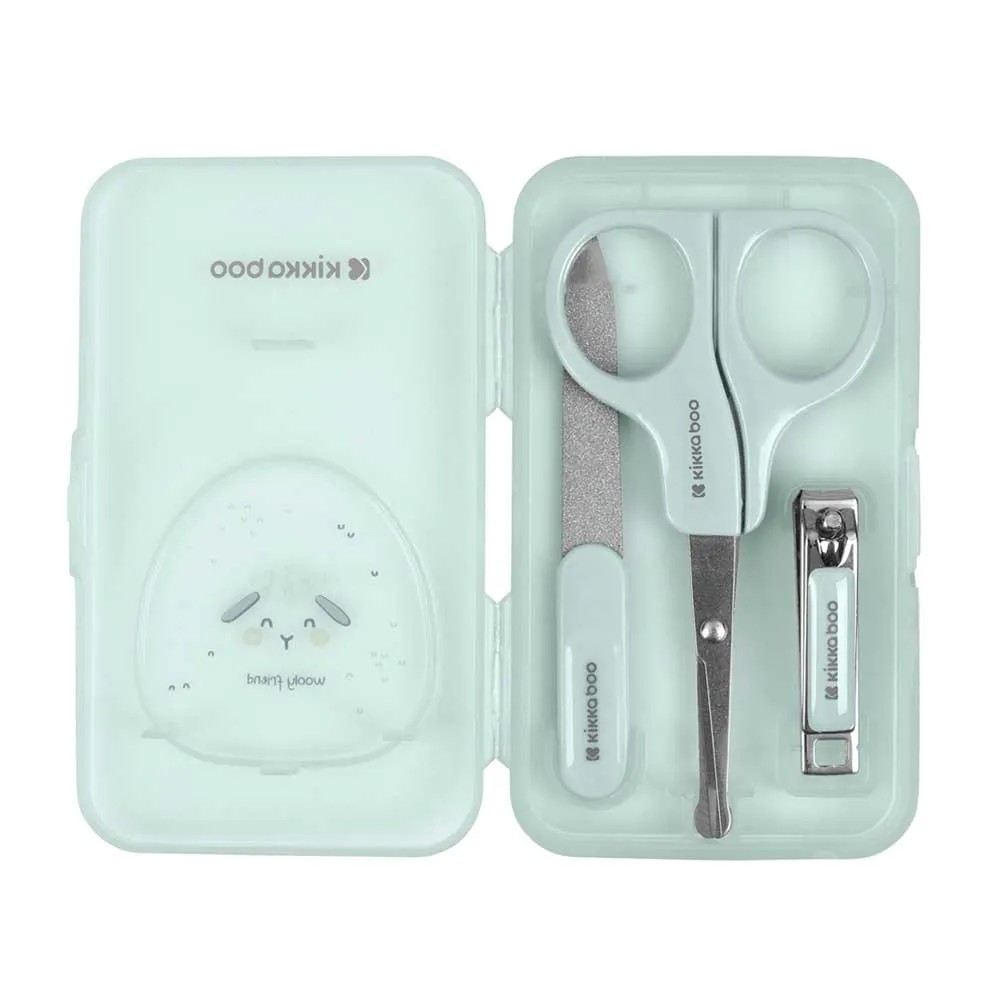 Set 3 piese igiena pentru bebelusi Kikka Boo Sleepy Sheep Verde - poza 2